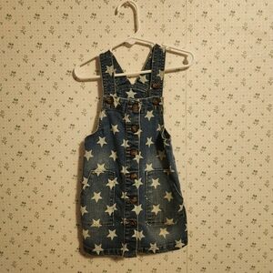 Toddlers Overall star dress